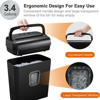 6-Sheet Micro-Cut Paper Shredder