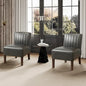 Armless Accent Chairs Set of 2