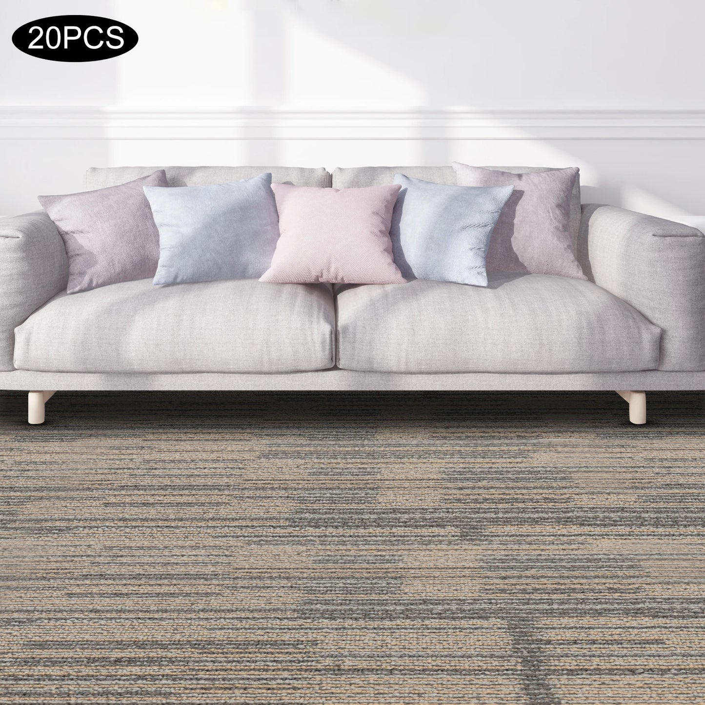 20pcs Carpet Floor Tiles