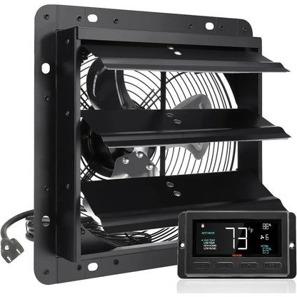 Shutter Exhaust Fan, 10''
