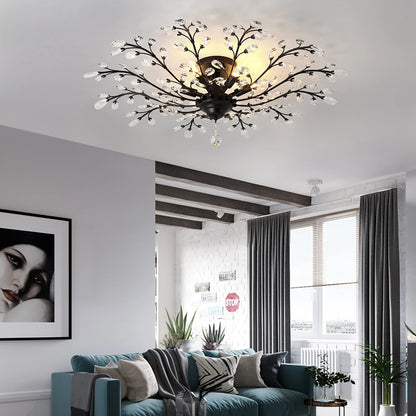 Crystal Chandelier Ceiling Light