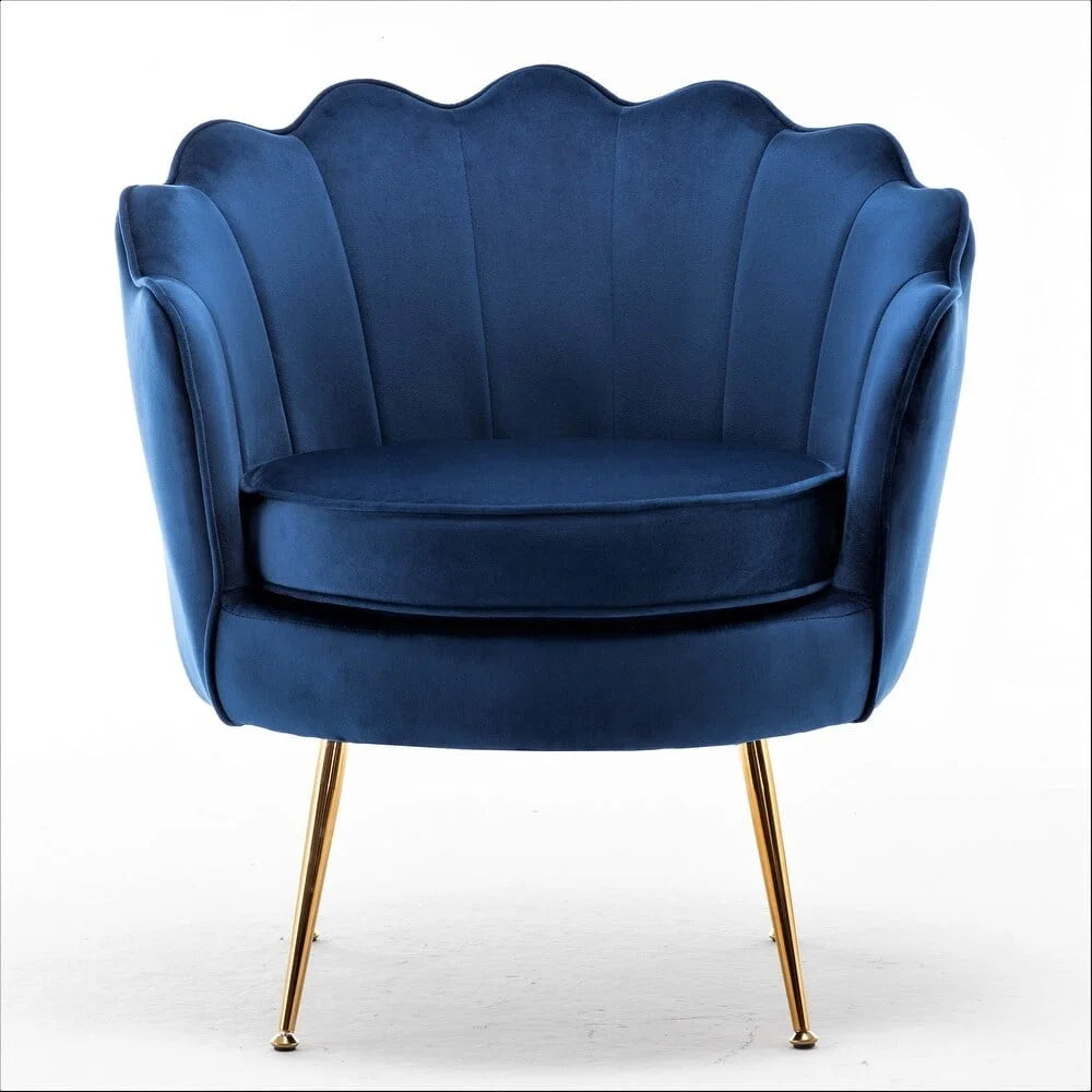 Velvet Barrel Chair