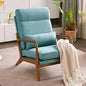 High Back Microfiber Rustic  Accent Chair