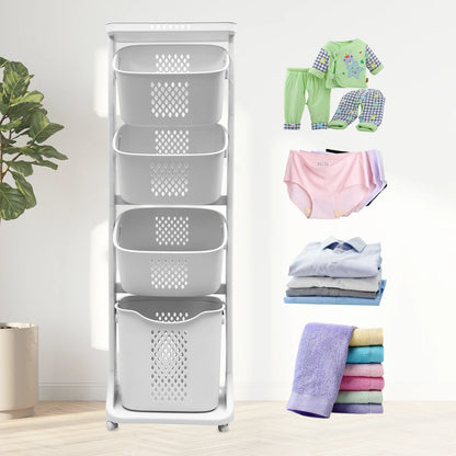 Laundry Basket Cart