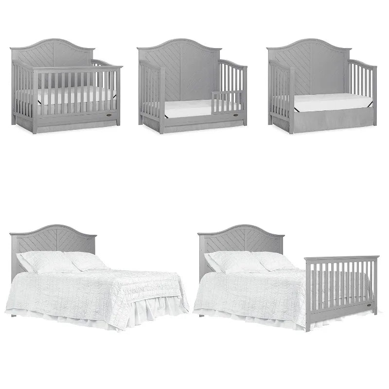 5-in-1 Full Size Convertible Crib