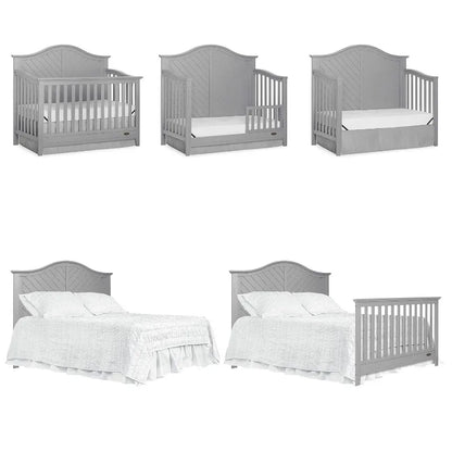 5-in-1 Full Size Convertible Crib
