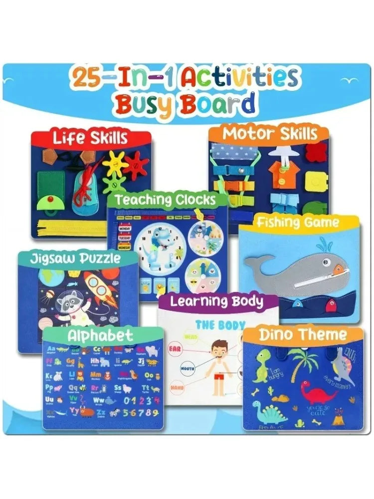 Toddlers Sensory Activity Boards