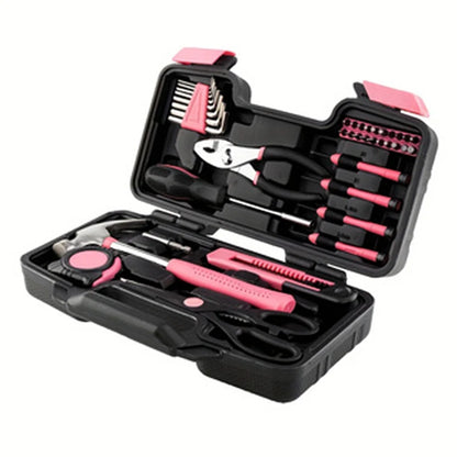 39-Piece Pink Tool Kit