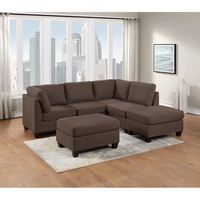 Modular Sectional 6pc Set