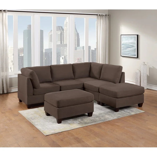 Modular Sectional 6pc Set