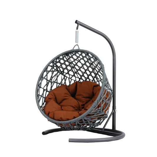 Rattan Wicker Appearance Indoor Hanging Swinging