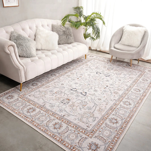 Vintage Floral Accent Area Rug