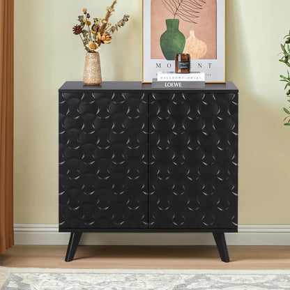 58" Modern Scandinavian Sideboard