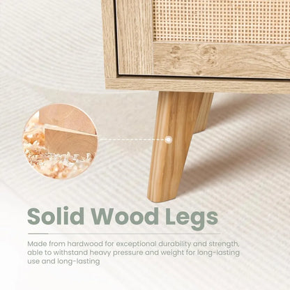 VILLA Rattan Sideboard Buffet Cabinet