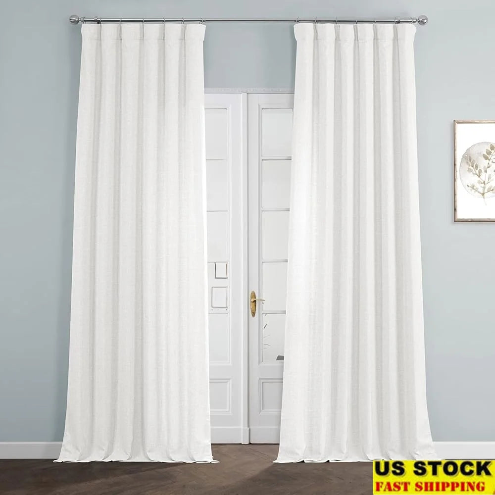 Italian Linen Darkening Curtain Panel