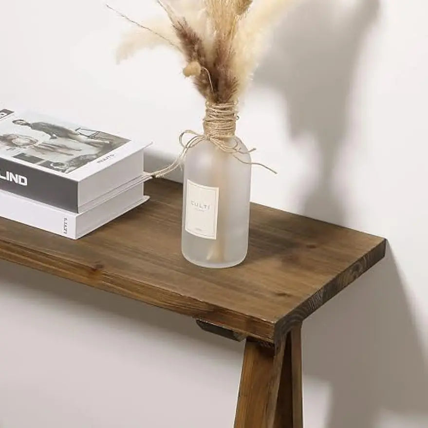 43.3" Pinewood Farmhouse Hallway Table