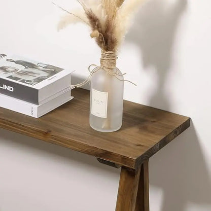 43.3" Pinewood Farmhouse Hallway Table