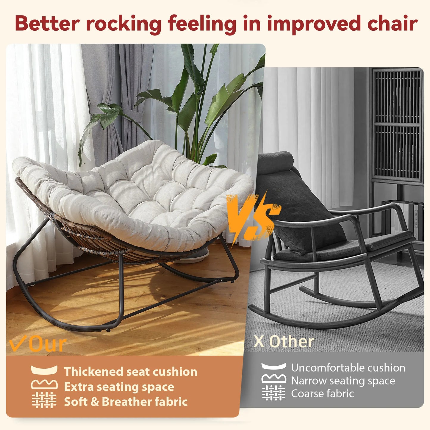 Outdoor Rocking Chair