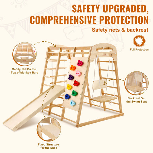 Indoor Jungle Gym 7-in-1