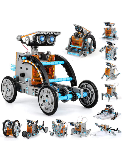 12-In-1 Stem Solar Robot Kit