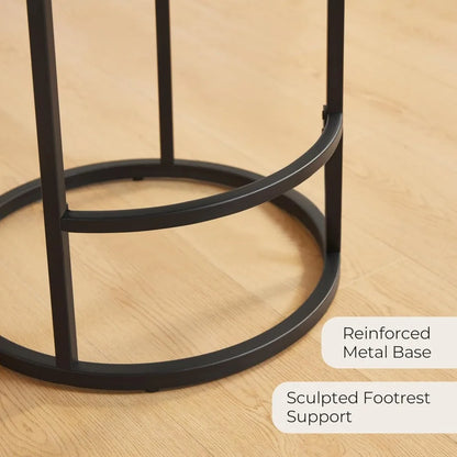 Counter Height Bar Stool, Swivel Barstools Set of 2