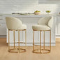 Counter Height Bar Stool, Swivel Barstools Set of 2