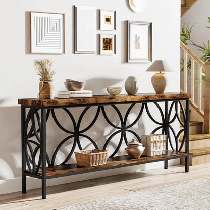 70.9-Inch Narrow Sofa Table