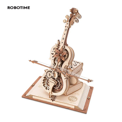 3D Wooden Puzzle Cello
