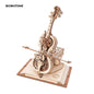 3D Wooden Puzzle Cello