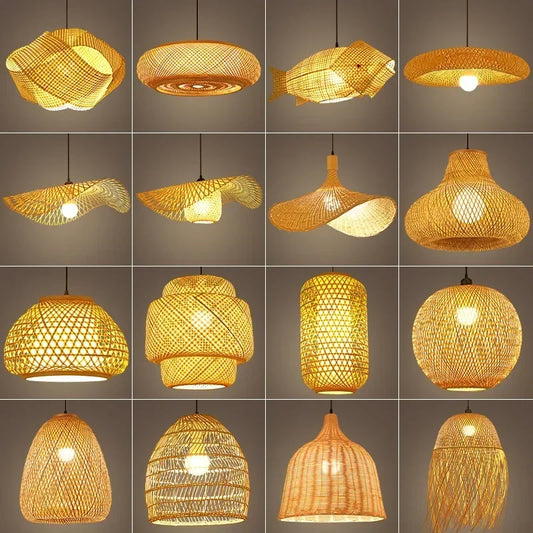 Chinese style Bamboo Pendant Lamp