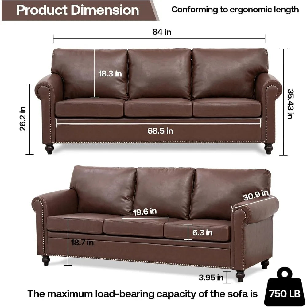 Leather Couch