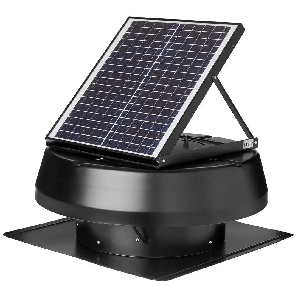 Hybrid Smart Solar Attic Exhaust Fan 14"