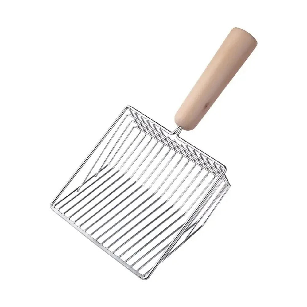 Stainless Steel Cat Litter Scoop Set