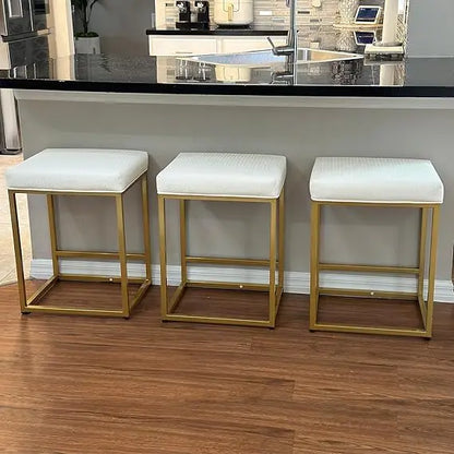 24 Inch Counter Height Bar Stools Set of 3