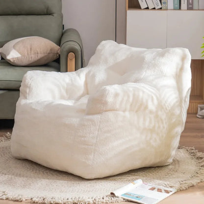 Fabric Bean Bag Chair Memory Foam Filled