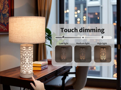 Retro Farmhouse Table Lamp Two Packs