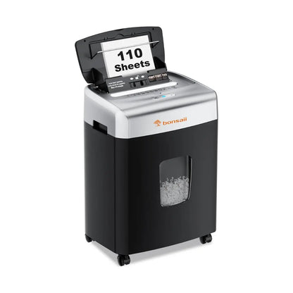 110-Sheet Micro Cut Paper Shredder