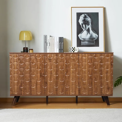 58" Modern Scandinavian Sideboard