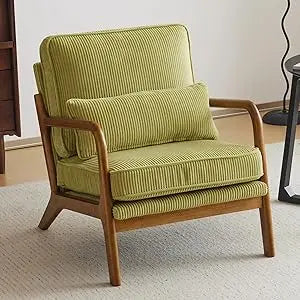 Corduroy Accent Chair