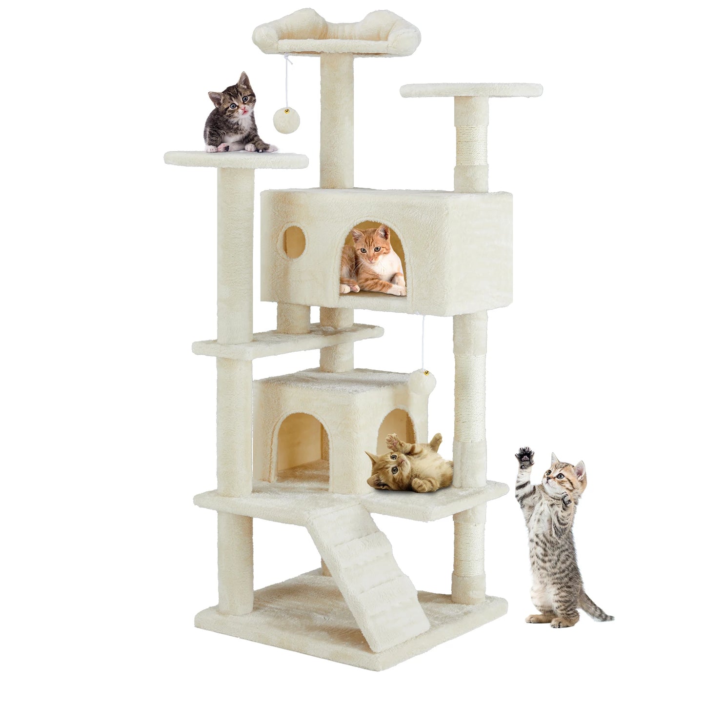 Tall Multi-Level Cat Tree Tower