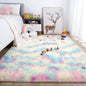 Soft Plush Tie Dye Velvet Rugs