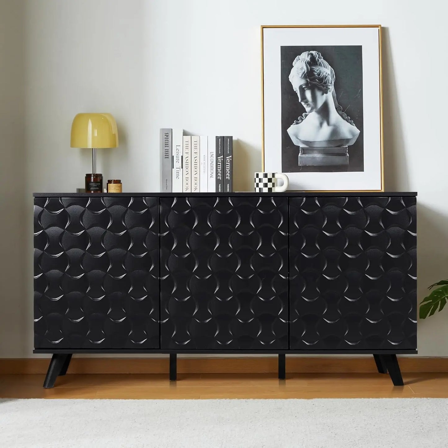 58" Modern Scandinavian Sideboard
