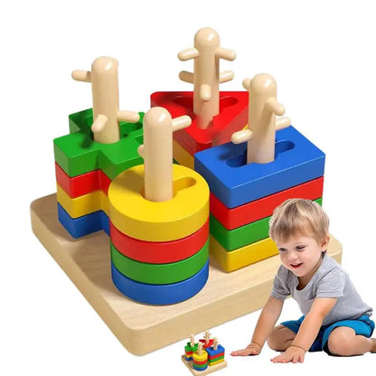 Toy Shape Color Recognition Blocks