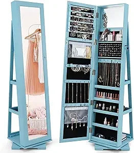 360° Rotating Jewelry Armoire
