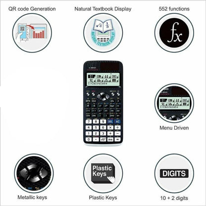 Calculator with 552 Functions