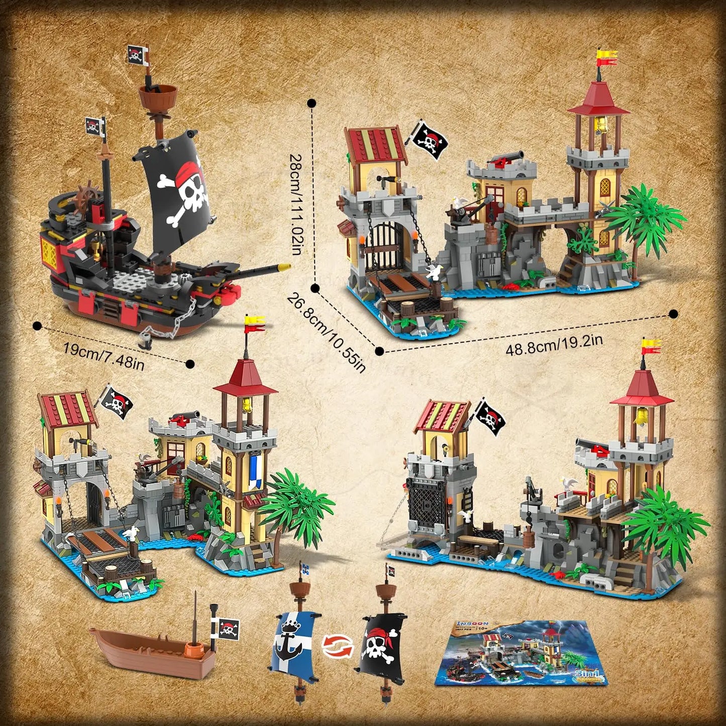 Pirate Castle Building Set
