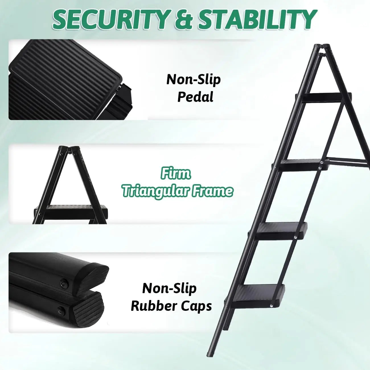 4 Step Ladder Folding Step Stool