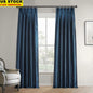 Faux Silk Taffeta Blackout Curtains