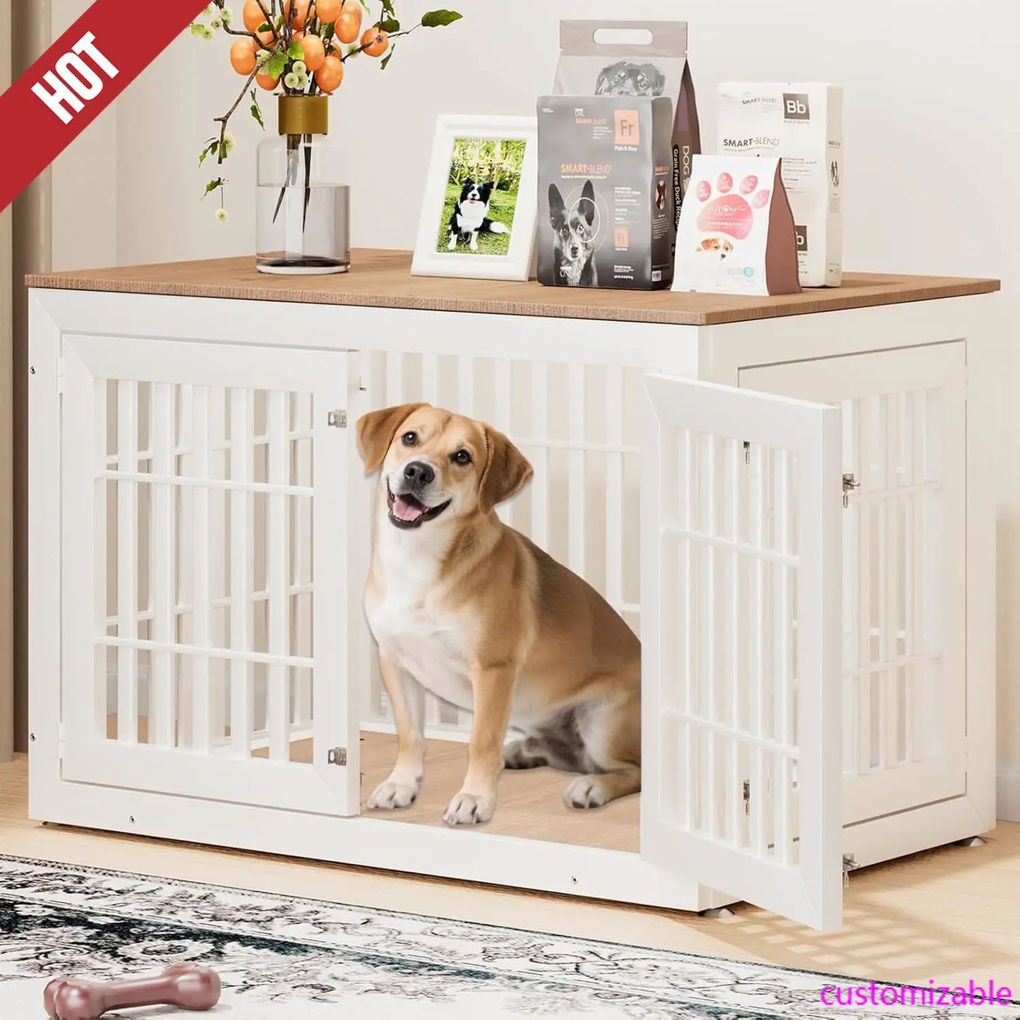 48" Heavy Duty Dog Crate