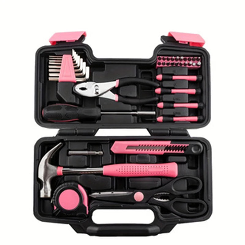 39-Piece Pink Tool Kit